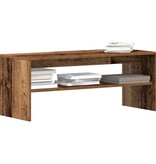 VidaXL Tv-meubel 100x40x40 cm bewerkt hout oud houtkleurig