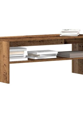 VidaXL Tv-meubel 100x40x40 cm bewerkt hout oud houtkleurig
