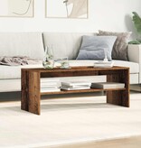 VidaXL Tv-meubel 100x40x40 cm bewerkt hout oud houtkleurig