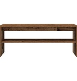VidaXL Tv-meubel 100x40x40 cm bewerkt hout oud houtkleurig