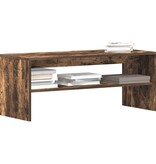 VidaXL Tv-meubel 100x40x40 cm bewerkt hout gerookt eikenkleurig
