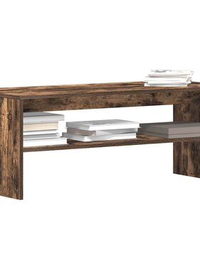 VidaXL Tv-meubel 100x40x40 cm bewerkt hout gerookt eikenkleurig