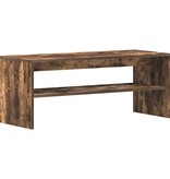 VidaXL Tv-meubel 100x40x40 cm bewerkt hout gerookt eikenkleurig