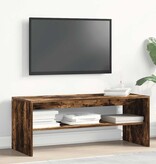 VidaXL Tv-meubel 100x40x40 cm bewerkt hout gerookt eikenkleurig