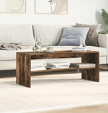 VidaXL Tv-meubel 100x40x40 cm bewerkt hout gerookt eikenkleurig