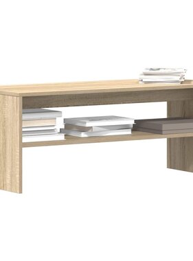 VidaXL Tv-meubel 100x40x40 cm bewerkt hout sonoma eikenkleurig