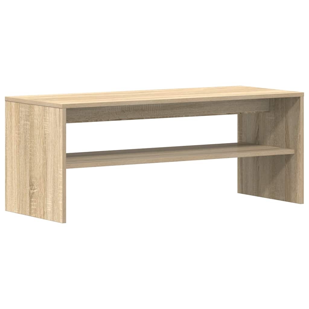 VidaXL Tv-meubel 100x40x40 cm bewerkt hout sonoma eikenkleurig