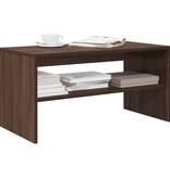 VidaXL Tv-meubel 80x40x40 cm bewerkt hout bruin eikenkleur