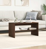 VidaXL Tv-meubel 80x40x40 cm bewerkt hout bruin eikenkleur