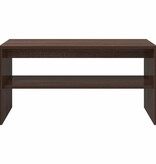 VidaXL Tv-meubel 80x40x40 cm bewerkt hout bruin eikenkleur