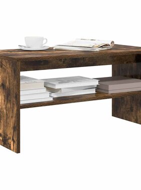 VidaXL Tv-meubel 80x40x40 cm bewerkt hout gerookt eikenkleurig