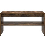 VidaXL Tv-meubel 80x40x40 cm bewerkt hout gerookt eikenkleurig
