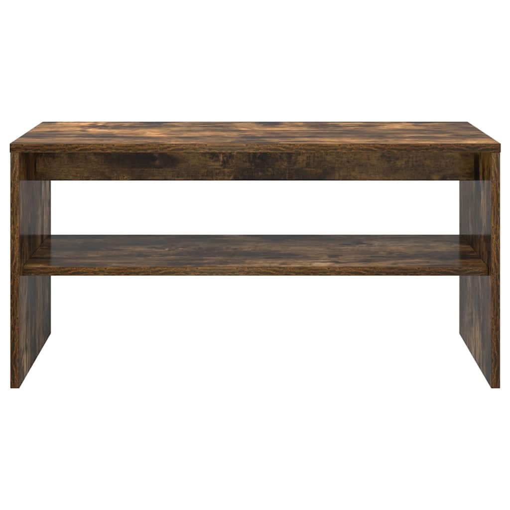 VidaXL Tv-meubel 80x40x40 cm bewerkt hout gerookt eikenkleurig