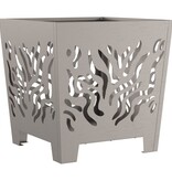 VidaXL Vuurkorf vierkant 40x40x40 cm cortenstaal