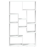 VidaXL Boekenkast 72x20x120 cm bewerkt hout wit