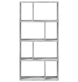 VidaXL Boekenkast 60x20x120 cm bewerkt hout betongrijs