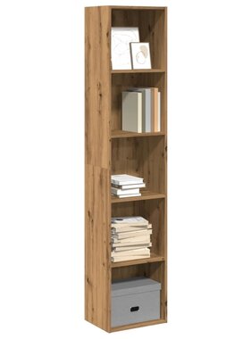 VidaXL Boekenkast 40x30x189 cm bewerkt hout artisanaal eikenkleurig