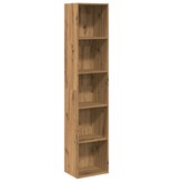 VidaXL Boekenkast 40x30x189 cm bewerkt hout artisanaal eikenkleurig