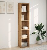 VidaXL Boekenkast 40x30x189 cm bewerkt hout artisanaal eikenkleurig