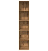 VidaXL Boekenkast 40x30x189 cm bewerkt hout artisanaal eikenkleurig
