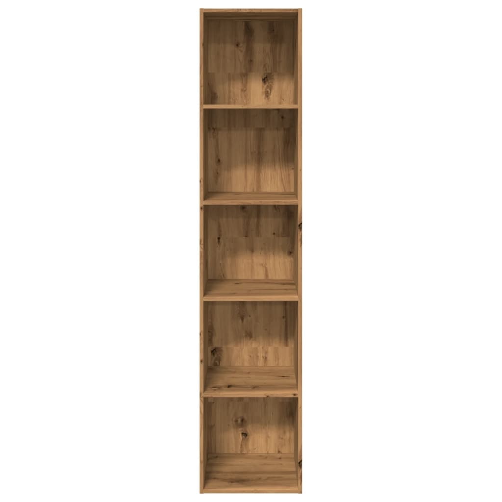 VidaXL Boekenkast 40x30x189 cm bewerkt hout artisanaal eikenkleurig
