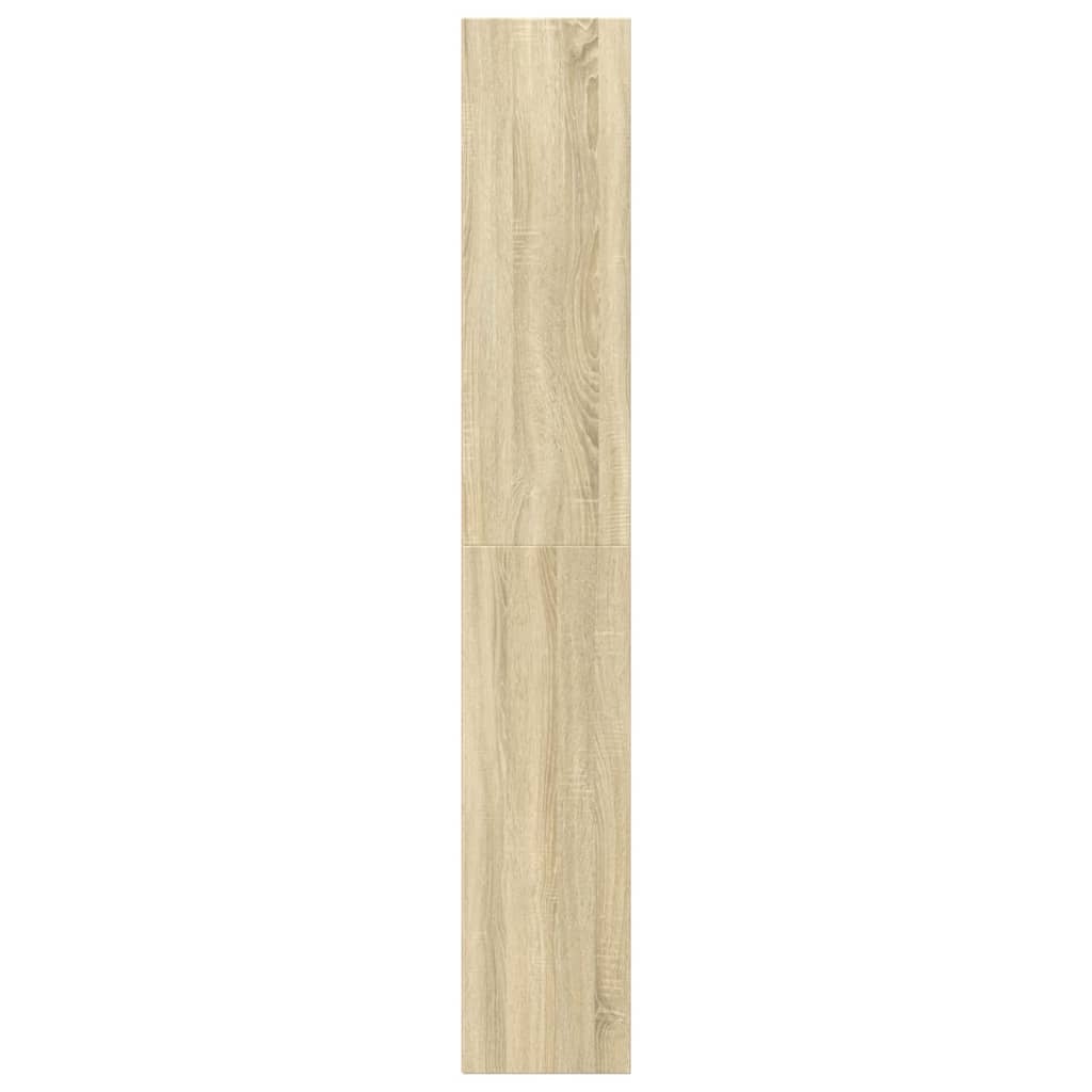 VidaXL Boekenkast 40x30x189 cm bewerkt hout sonoma eikenkleurig