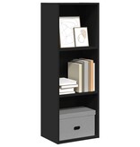 VidaXL Boekenkast 40x30x114 cm bewerkt hout zwart