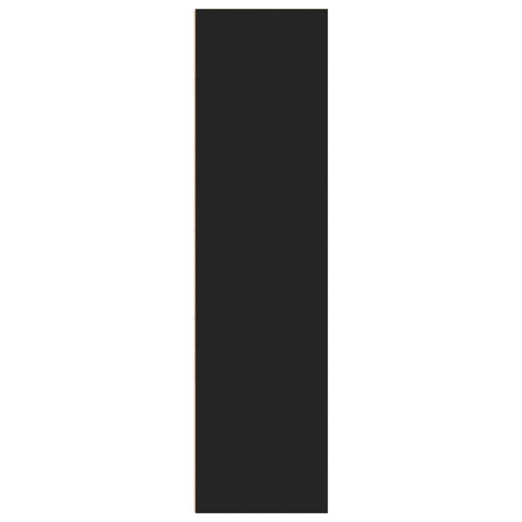 VidaXL Boekenkast 40x30x114 cm bewerkt hout zwart