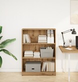 VidaXL Boekenkast 80x24x109 cm bewerkt hout artisanaal eikenkleurig