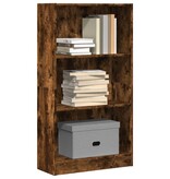 VidaXL Boekenkast 60x24x109 cm bewerkt hout gerookt eikenkleurig