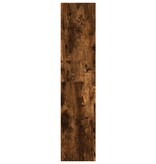 VidaXL Boekenkast 60x24x109 cm bewerkt hout gerookt eikenkleurig