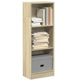 VidaXL Boekenkast 40x24x109 cm bewerkt hout sonoma eikenkleurig