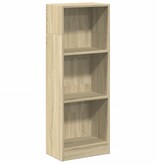 VidaXL Boekenkast 40x24x109 cm bewerkt hout sonoma eikenkleurig