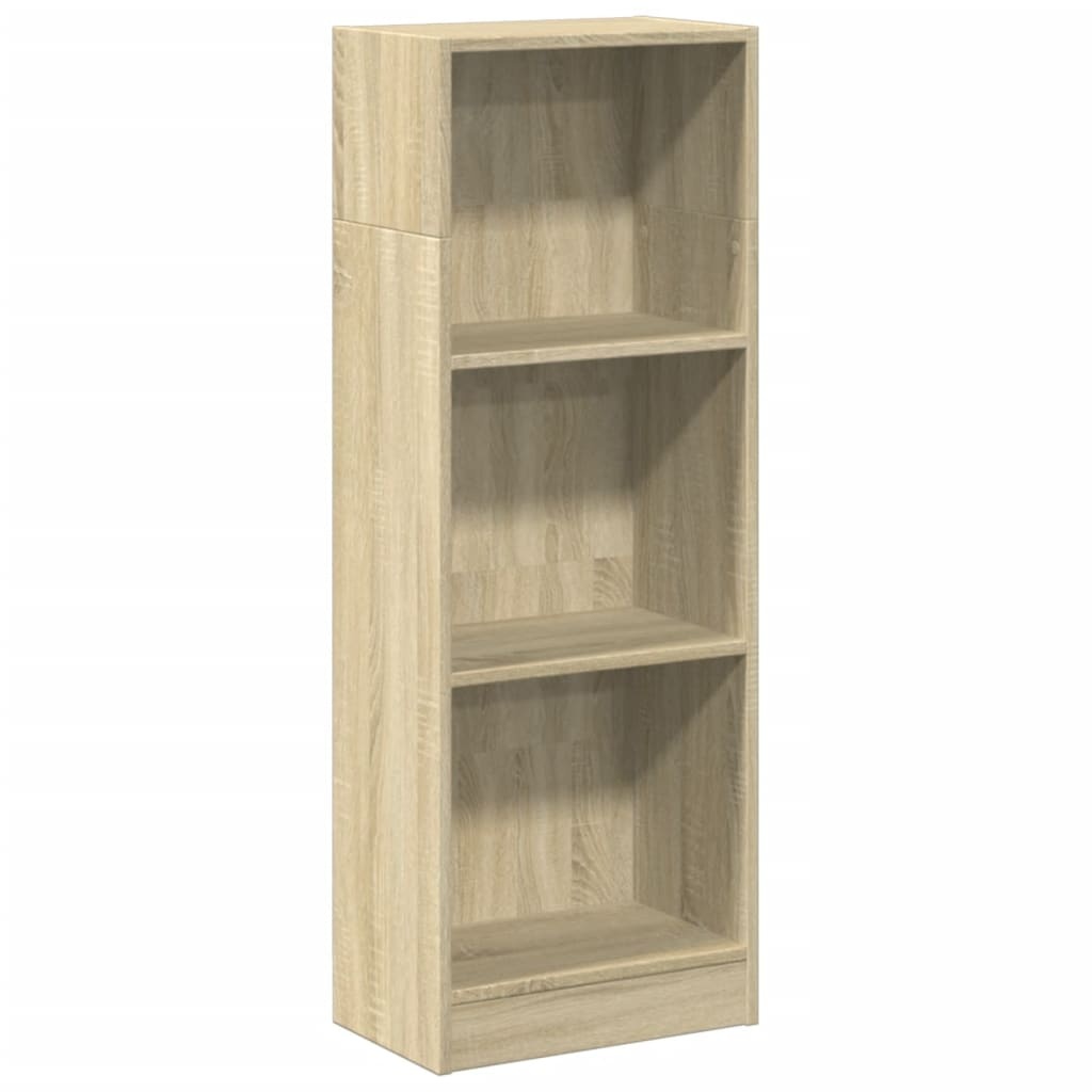 VidaXL Boekenkast 40x24x109 cm bewerkt hout sonoma eikenkleurig