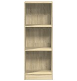 VidaXL Boekenkast 40x24x109 cm bewerkt hout sonoma eikenkleurig