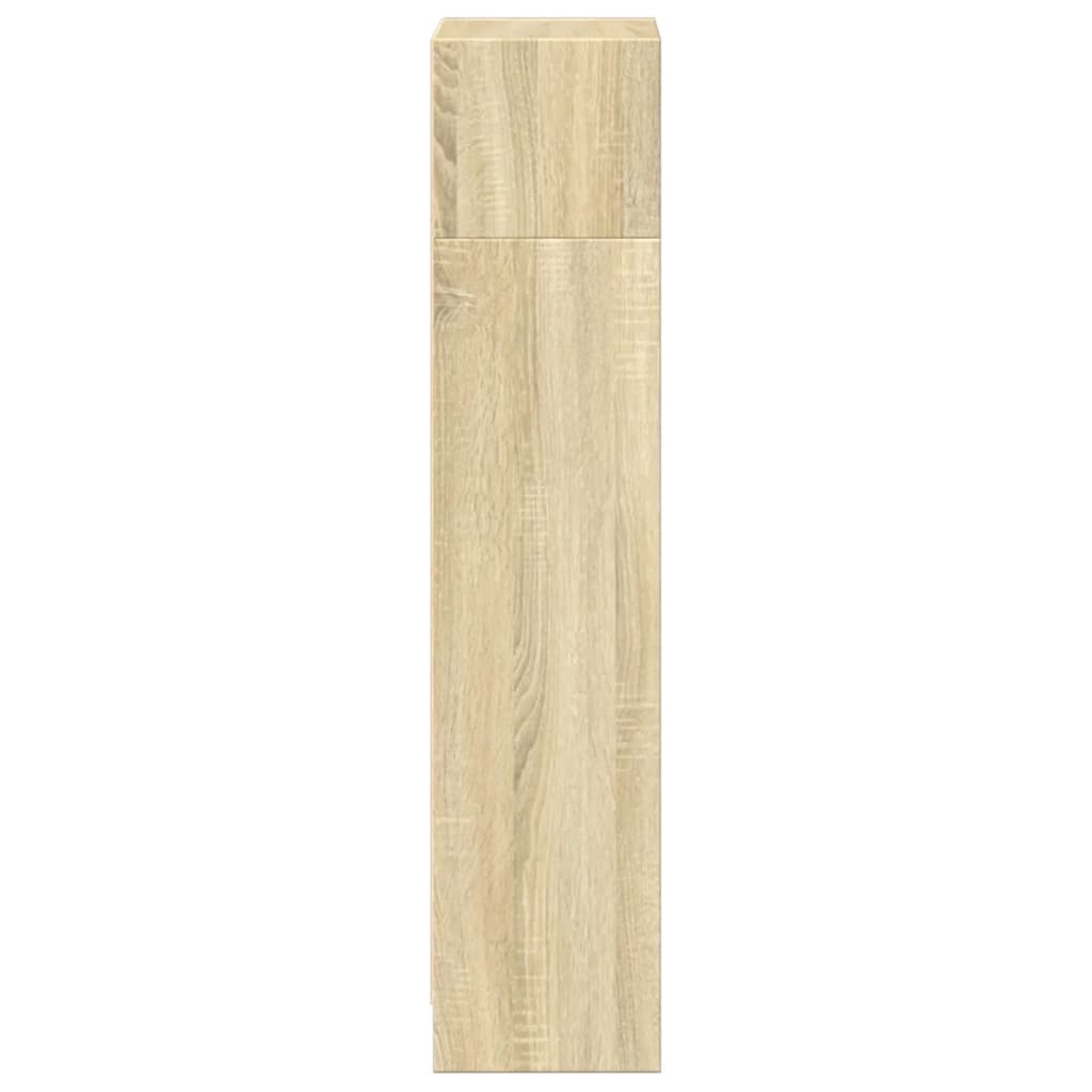 VidaXL Boekenkast 40x24x109 cm bewerkt hout sonoma eikenkleurig