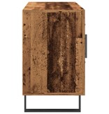 VidaXL Dressoir 100x36x60 cm bewerkt hout oud houtkleurig