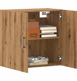 VidaXL Wandkast 60x31x60 cm bewerkt hout artisanaal eikenkleurig