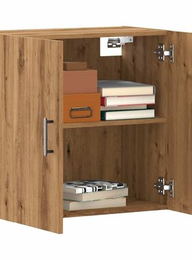 VidaXL Wandkast 60x31x60 cm bewerkt hout artisanaal eikenkleurig
