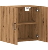 VidaXL Wandkast 60x31x60 cm bewerkt hout artisanaal eikenkleurig