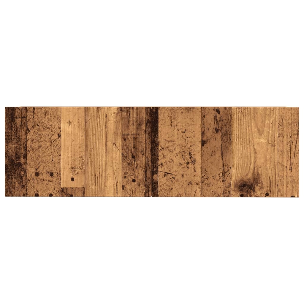 VidaXL Tv-meubels 2 st wandgemonteerd 100x30x30 cm oud houtkleurig