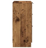 VidaXL Dressoir 60x30x70 cm bewerkt hout oud houtkleurig