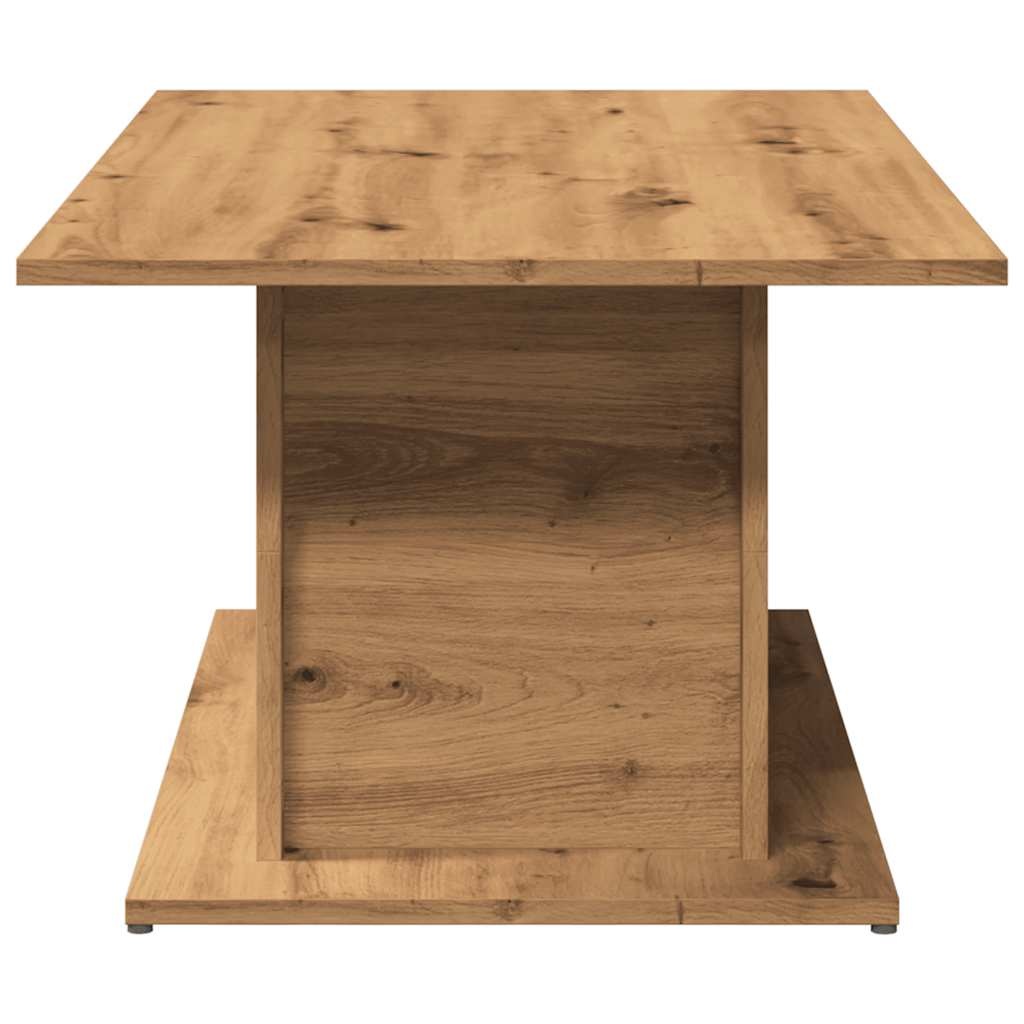 VidaXL Salontafel 102x55,5x40 cm bewerkt hout artisanaal eikenkleur