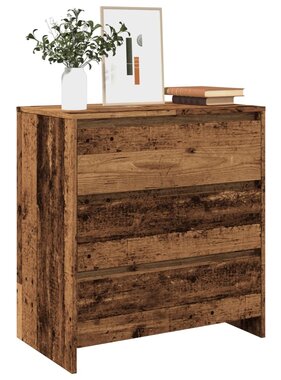 VidaXL Dressoir 70x41x75 cm bewerkt hout oud houtkleurig