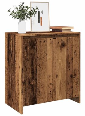 VidaXL Dressoir 70x41x75 cm bewerkt hout oud houtkleurig