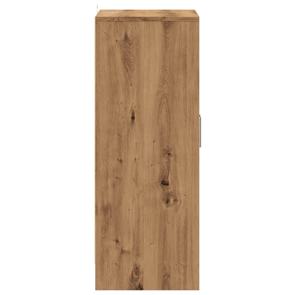 VidaXL Schoenenkast 60x35x92 cm bewerkt hout artisanaal eikenkleur