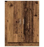 VidaXL Wasmachinekast 70,5x71,5x91,5 cm oud houtkleurig