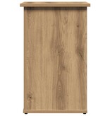 VidaXL Dressoir 35x35x55 cm bewerkt hout artisanaal eikenkleur