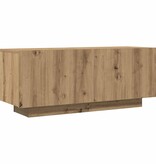 VidaXL Tv-meubel 100x35x40 cm bewerkt hout artisanaal eikenkleurig