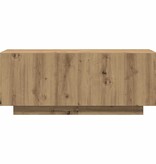VidaXL Tv-meubel 100x35x40 cm bewerkt hout artisanaal eikenkleurig